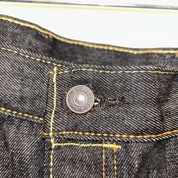 Levi's 501 Dark Black Men's Jeans . Brand new, never worn. - Picture 4 of 6